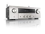 Denon DRA-800H Stereo Receiver und Verstärker, Alexa Kompatibel, 5 HDMI Eingänge, Phono-Eingang, Bluetooth und WLAN, DAB+ Radio, Musikstreaming, AirPlay 2, HEOS M