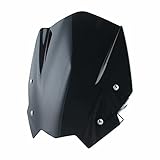 QNMB Windschutzscheibe Spoiler Für BMW G310R 2016 2017 2018 2019 Windschutzscheibe Windschutzscheibe Schild Mit Halterung G310 R ABS Motorrad Windabweiser (Color : 1)