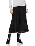 s.Oliver BLACK LABEL Damen Plisseerock aus Crêpe true black 38