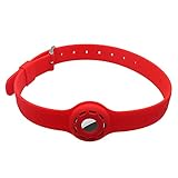 GQFDBS Schutzhülle für das Hundehalsband für die Anti-Verlust-Hülle des Airtag Location-Based Tracker, Airtag Hundehalsband Katze Air Tag Silikonhülle Anti-verloren Zubehör (C)