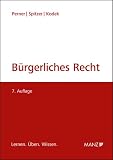 Bürgerliches Recht: inklusive Glossar (LÜW Lernen Üben Wissen)