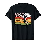 Lustiges Vintage Badminton Outfit für Badmintonspieler T-S