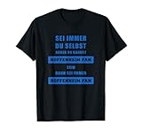 T-Shirt Für Hoffenheimfans - Sei Immer Hoffenheim Fan Sp