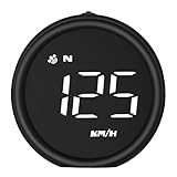 Auto Auto HUD Head Up Digital Display, GPS Tachometer Universal Auto Kilometerzähler Mini Tacho mit Alarmfunktion Auto-Empfindlichkeitsmodus Universal für alle Fahrzeuge Auto Motorrad LKW