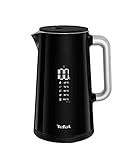 Tefal Smart & Light Wasserkocher, digital, 7 Positionen, Schw
