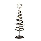 GILDE LED-Spiralbaum aus Metall, 66x16,5x16,5 cm, g