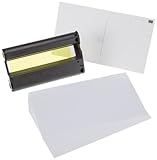 Canon Fotopapier für Canon Selphy CP 810, 36 Blatt A6 RS: Postkarte, Color Ink Paper Set, 100x148 mm, CP810