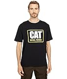 Caterpillar Herren Diesel Power Tee T-Shirt, schwarz,