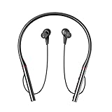 Auleset GY10 Kabellose Bluetooth-Kopfhörer, Nackenbügel, In-Ear, Silikon, Stereo, HiFi, TF-Karte, Kopfhörer, kompatibel für Musik, Schw