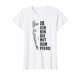 Damen Jan das Pferd Ist Mein Pferdesport Dressur Reiten Pferd T-S