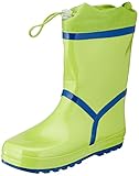 Playshoes Basic Warmfutter Gummistiefel, grün, 32 EU