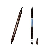 Caesar Shisha Eis Kühl Bazooka MundstückSet Wave Holz Optik für Silikonschlauch ca. 38 cm I Anschlussstück I Filterstück I Cooles Desig