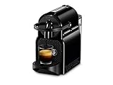 Nespresso De'Longhi Inissia EN80.B Kaffeepadmaschine für Nespresso-Kapseln, 19 bar, automatische Abschaltung, Schw