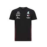 Mercedes-Benz Manner Mercedes AMG Petronas Team T-Shirt, Schwarz, Small 92cm/36in C