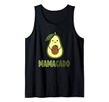 Damen Mamacado Schwanger Avocado Werdende Mama Babyparty Tank Top