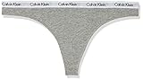 Calvin Klein Damen THONG Tanga, Grau (Grey Heather 020), XS