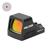 Holosun HS407K-X2, Offenes Reflex Rotpunktvisier, 6MOA Punkt, schwarz, Glock, RMR, Jagd, Sportschießen Softair, Tactical Mini - 70149067