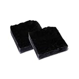 Mijo 2x No.01 Schwarze Seife 100% Naturseife mit Bambus Aktivkohle Bio Olivenöl gegen Pickel, Akne und unreine H
