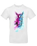 T-Shirt Arabisches Pferd, Bio-Baumwolle, Unisex, Damen, Kinder Größe 34