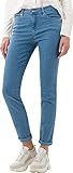 BRAX Damen Style Shakira Minimal Jacquard Jeans, CLEAN Light Blue, W36/L32 (Herstellergröße:46)