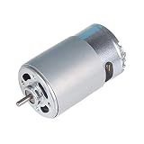 WNJ-TOOL, 1pc RS-550 Micro Bürstenmotor DC 12V 18000rpm High Speed ​​Elektrische Mikromotoren for Verschiedene Akku-Schrauber Handbohrmaschine Werkzeug
