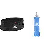 Salomon Unisex Adult Pulse H fttasche, Black, M EU + Soft Flask 250ml/8oz 28 Clear B