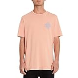 Volcom – T-Shirt Psychonic Clay Orange Herren – Orange XS 14 Jahre Orang
