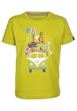 Elkline Kinder T-Shirt Huckepack VW-Bulli Print 3041179, Farbe:Citronelle, Größe:104-110