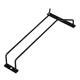 Dianoo Weinglashalter, Stielgläserregal, Weinglasregal, mit Schrauben 27cm 1 Row Schw