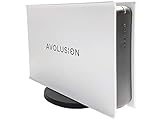 Avolusion PRO-5X Series 4TB USB 3.0 Externe Gaming-Festplatte für PS4 Original, Slim & Pro (weiß)