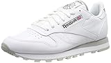 Reebok Herren Classic Lthr 2214 Sneakers, Weiß (Int-White/Lt. Grey), 44.5 EU