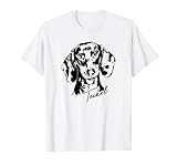 Teckel Hund Hunde Jagdhund Dachshund Hundeportrait T-S