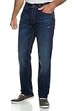 JP 1880 Herren bis 70, Jeans, 5-Pocket FLEXNAMIC®, super-elastischer Denim, Gerade geschnittenes Bein, schmalere Fußweite, darkblue 58 722849 93-58