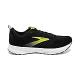 Brooks Herren Revel 4 Laufschuh, Black/White/Nightlife, 44.5 EU