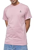 MIKON Herren T-Shirt Anker - Shirt in Pink in Größe L