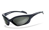 Helly® - No.1 Bikereyes® | POLARISIEREND | Bikerbrille, Motorradbrille, Sportbrille | winddicht, Antibeschlag, UV400 Filter | H-FLEX®- unzerbrechlich, | HLT® Kunststoff-Sicherheitsglas | Brille: speed king 2