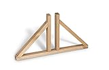 WEIDENPROFI Standfuß aus Holz für Raumteiler, Aufsteller für Modell Paravent Elegant und Paravent S