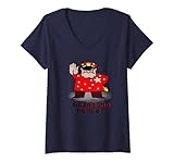 Damen Gazpacho Polizei T-Shirt mit V