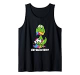 Lustiger Drachen Wie Das Letzte Drache frisst Einhorn Tank Top