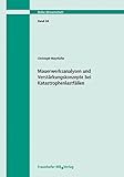 Mauerwerksanalysen und Verstärkungskonzepte bei Katastrophenlastfällen. Bericht 03/02. (Wissenschaft)