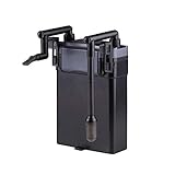 AquaOne Außenfilter Hang On Filter Hbl 803 500 L/h Aquarien Pumpe Schwammfilter 500 L Pumpe Schwammfilter Wasserfilter Leise Tank Extern Pow