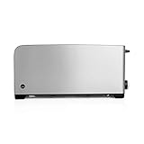 Wilfa BRUNCH Langschlitz-Toaster – Toaster aus Edelstahl mit 1400 Watt starkem Heizelement, verstellbare Hitzeeinstellungen, für 4 Scheiben Toast, silb