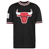New Era NBA Oversized Applique Tee Chibul Chicago Bulls H