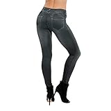 Vectry Jeans Damen Slim Fit Skinny Fit Jeans Jogger Push Up Ankle Straight Leg Mit LöChern Stretch Denim Relaxed Hose Aufnäher Hosen, Hohe Taille Leggings Bleistifthosen Jeanshosen(Schwarz,2XL)