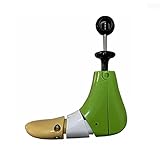 YUXINCAI Schuhspanner Kunststoff Verstellbarer Schuhhalter, Länge Und Breite Der Engen Schuhe Anpassen (Green One Pair, 39~42)