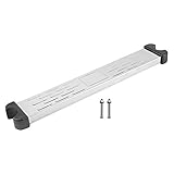 Brawdress Inground Pooltreppe, Edelstahl Schwimmbad Pedal Ersatz Leiter Sprossen Stufen Anti-Rutsch Zubehö
