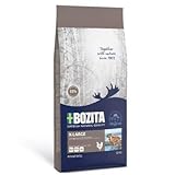 Bozita XL Trockenfutter für große Hunderassen. Dieses nachhaltig produzierte Trockenfutter aus Schweden wird mit frischem Huhn und antioxidativen Hagebuttenmehl hergestellt. Sparpack: 2 x 12 kg