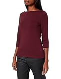 VERO MODA Damen VMPANDA MODAL 3/4 TOP Color T-Shirt, Port Royale, S