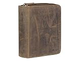 Greenburry Terminkalender A5 Leder braun Vintage DUO 2 F