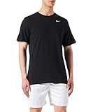 Nike Mens Dri-FIT Shirt, Black/White, XL-T